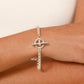 Toggle Detail Interest Chain Bracelet - Silver