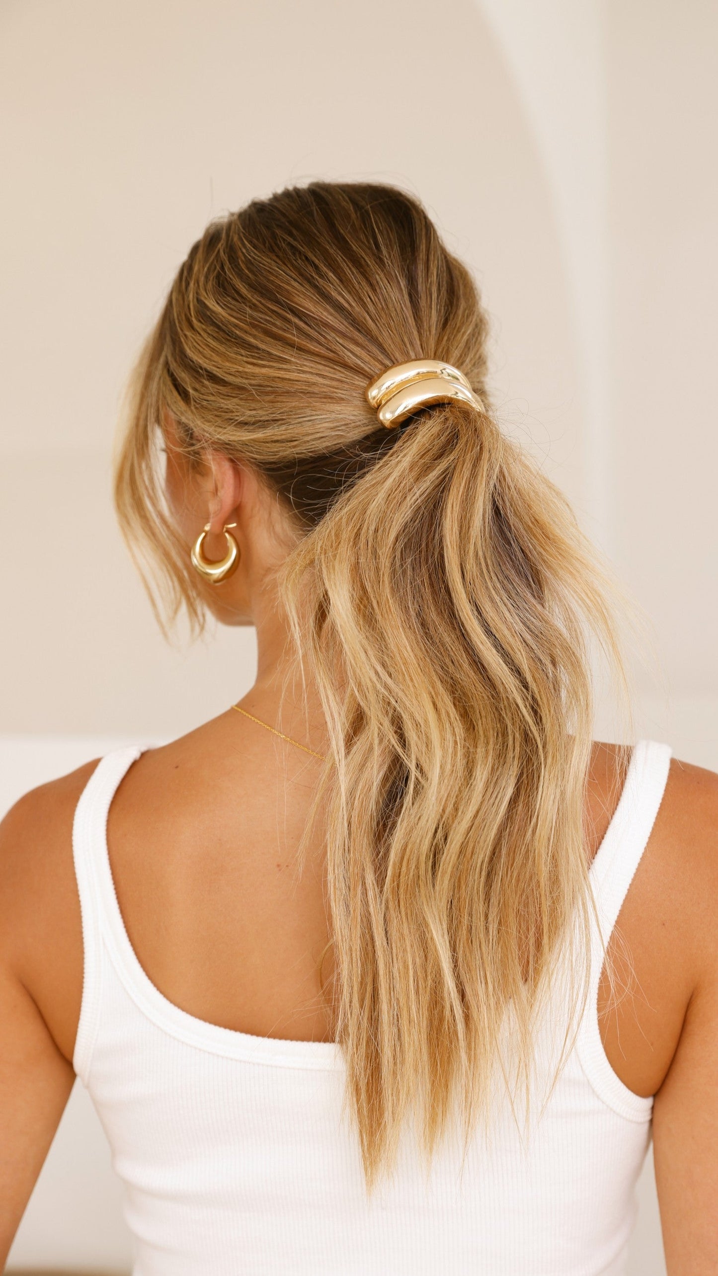 Saku Hair Tie - Gold