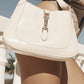 Alix Shoulder Bag - Chalk Crinkle Patent
