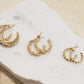Reta Triple Pack Earrings - Gold