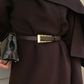 Stacey Belt - Coco / Gold