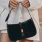 Clara Shoulder Bag - Black Patent