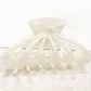 Bianca Butterfly Claw Clip - Ivory Marble