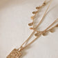 Alice Pendant Necklace - Gold