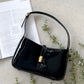 Clara Shoulder Bag - Black Patent