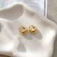 Forte Hoop Earrings - Gold