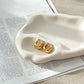 Forte Hoop Earrings - Gold