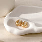 Forte Hoop Earrings - Gold