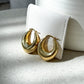 Arya Hoop Earrings - Gold