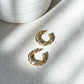 Amalie Hoop Earrings - Gold