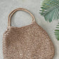 Solana Summer Tote Bag - Tan Straw