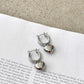Varick Heart Earrings - Silver