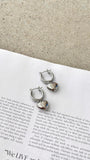 Varick Heart Earrings - Silver