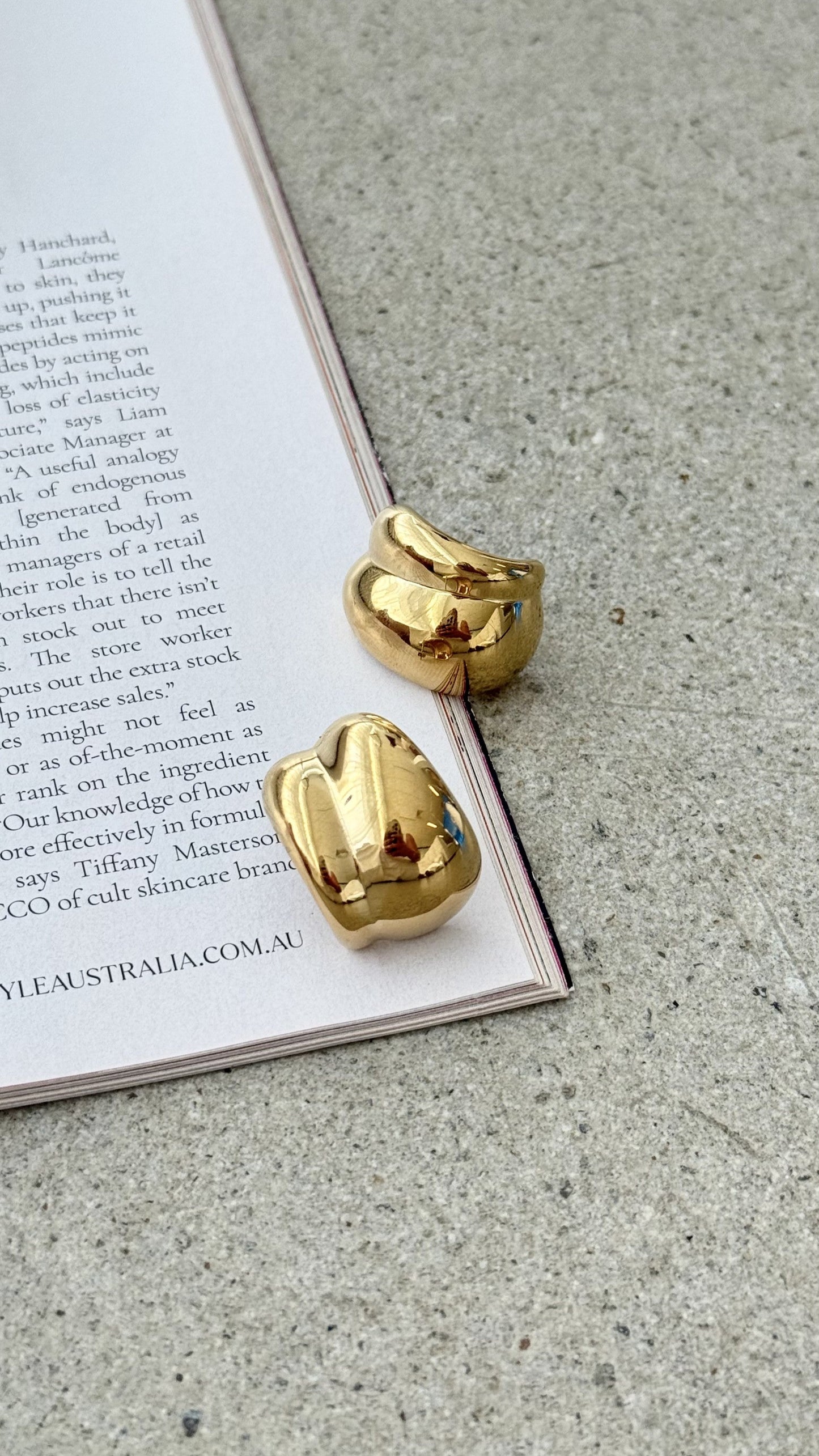 Kiara Earrings - Gold