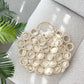 Posie Crochet Rings Bag - Natural