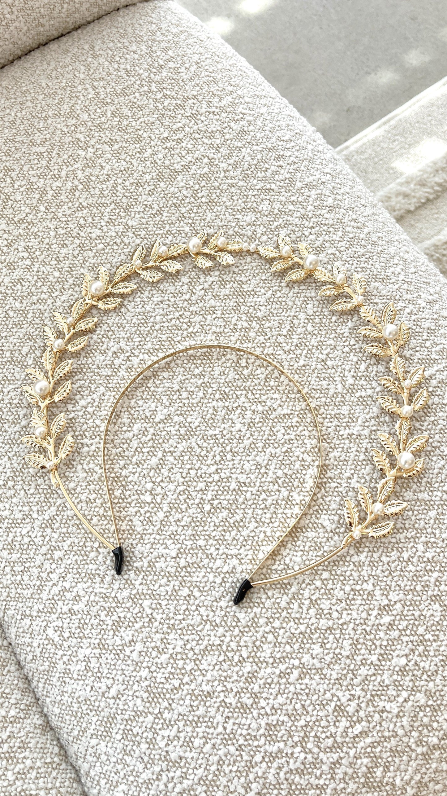 Juliet Halo Headband - Gold