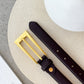 Stacey Belt - Coco / Gold