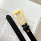 Stacey Belt - Black / Gold