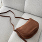 Collins Crossbody Bag - Cocoa Suede