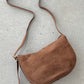 Collins Crossbody Bag - Cocoa Suede