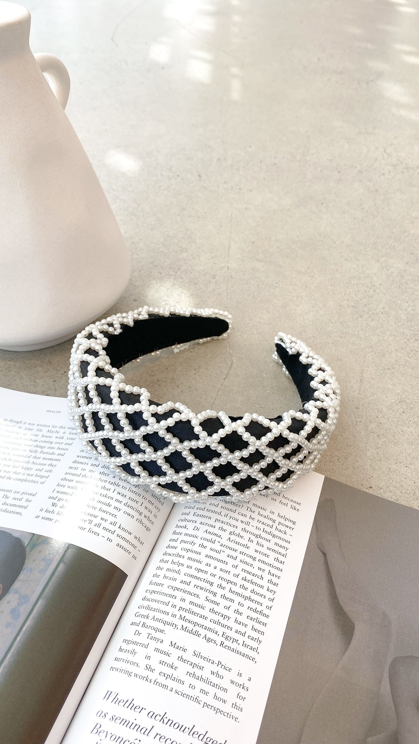 Valencia Headband - Black