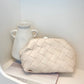Vasanti Woven Clutch - Beige