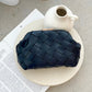 Vasanti Woven Clutch - Black