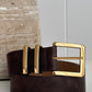Jabilo Belt - Brown / Gold