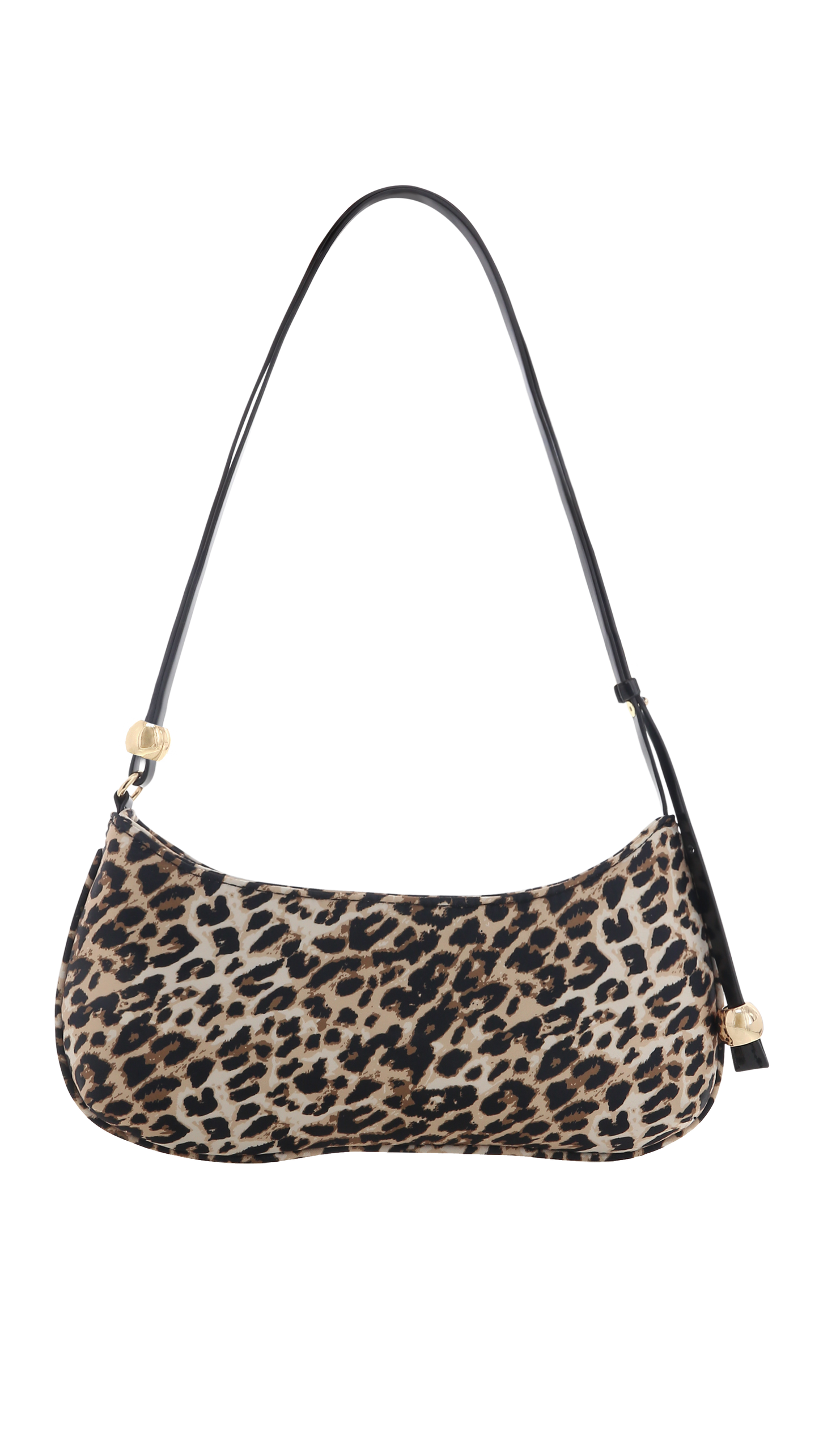 Rosabelle Shoulder Bag - Leopard Satin