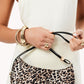 Rosabelle Shoulder Bag - Leopard Satin