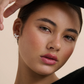 Bow Stud Sterling Silver Plated Earrings - Silver