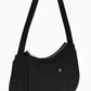 Dixiee Shoulder Bag - Black Suede