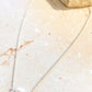 Kimmy Necklace - Silver/Pearl